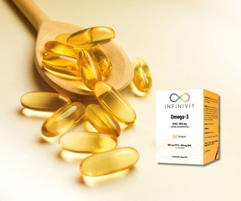 Infinivit Omega-3 kot pomoč pri simptomih menopavze